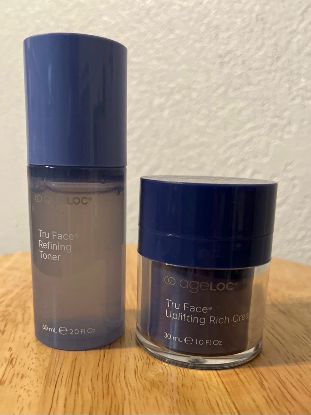 Nu Skin Tru Face Refining Toner & Uplifting Rich Cream